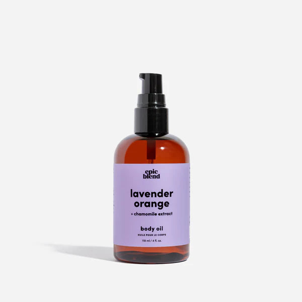 Epic Blend - Lavender Orange Body Oil, 118ml / 4 oz