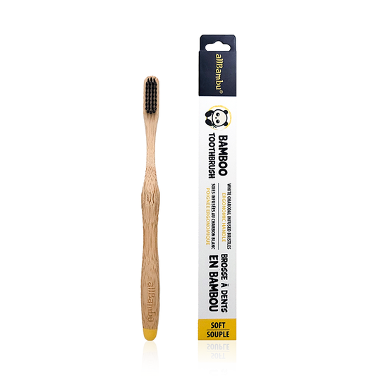 Bamboo Toothbrush Yellow