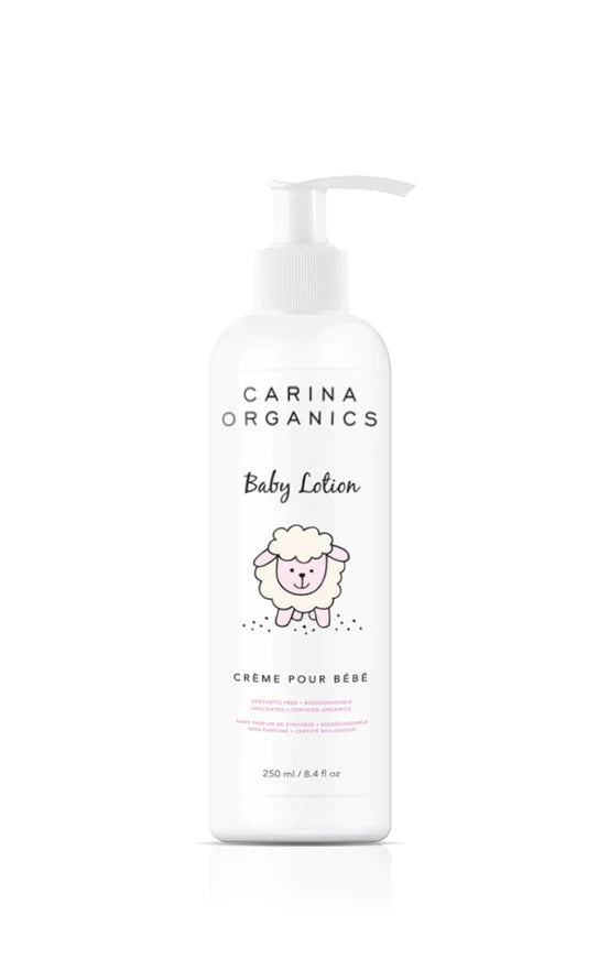 Carina Organics Baby Lotion (Extra Gentle) Unscented, 250ml