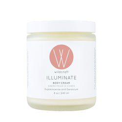 Frankincense and Geranium Illuminate Body Cream, 8 oz | 240 ml