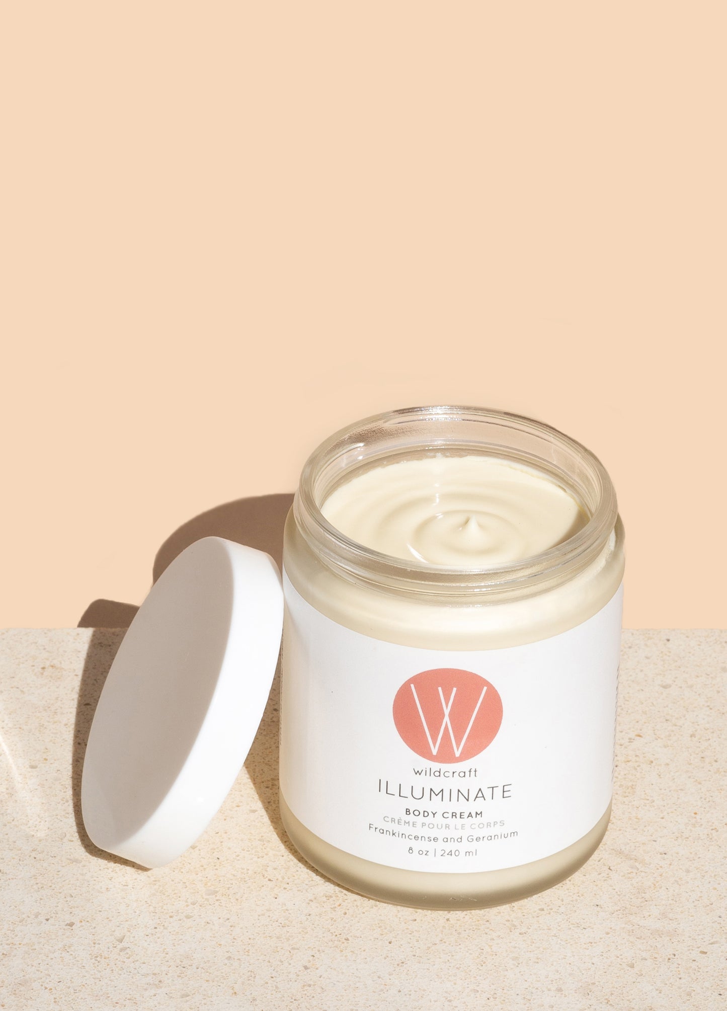 Frankincense and Geranium Illuminate Body Cream, 8 oz | 240 ml