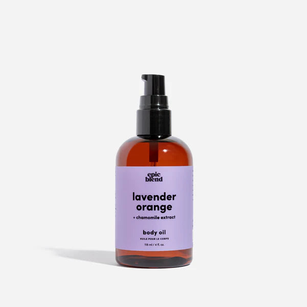 Epic Blend -   Lavender Orange Body Oil, 118ml / 4 oz