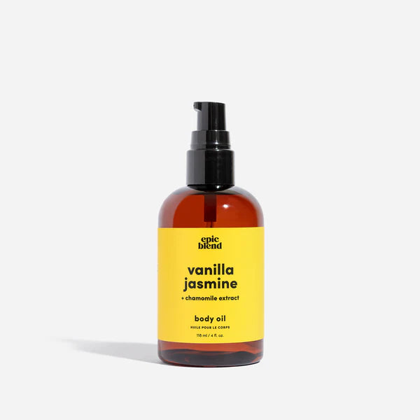 Epic Blend -   Vanilla Jasmine Body Oil, 118ml / 4 oz