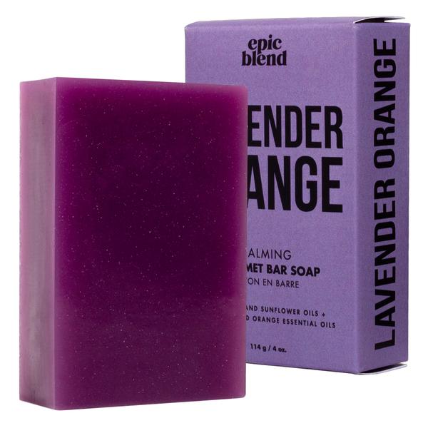 Epic Blend - Lavender Orange Relaxing Bar Soap, 114g / 4oz