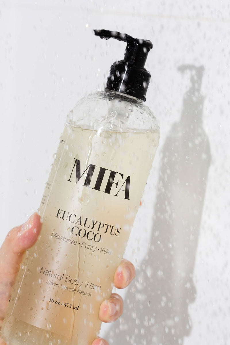 MIFA AND CO. EUCALYPTUS COCO BODY WASH, 473ML / 16 OZ