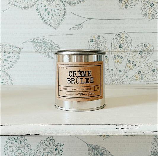 Creme Brulee Candle by Threelittlebirdsxoxo, 8oz